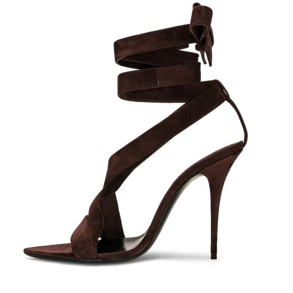 NWT - Saint Laurent Deva 105mm Sandal, Size 38 (US 8) - Picture 4 of 10